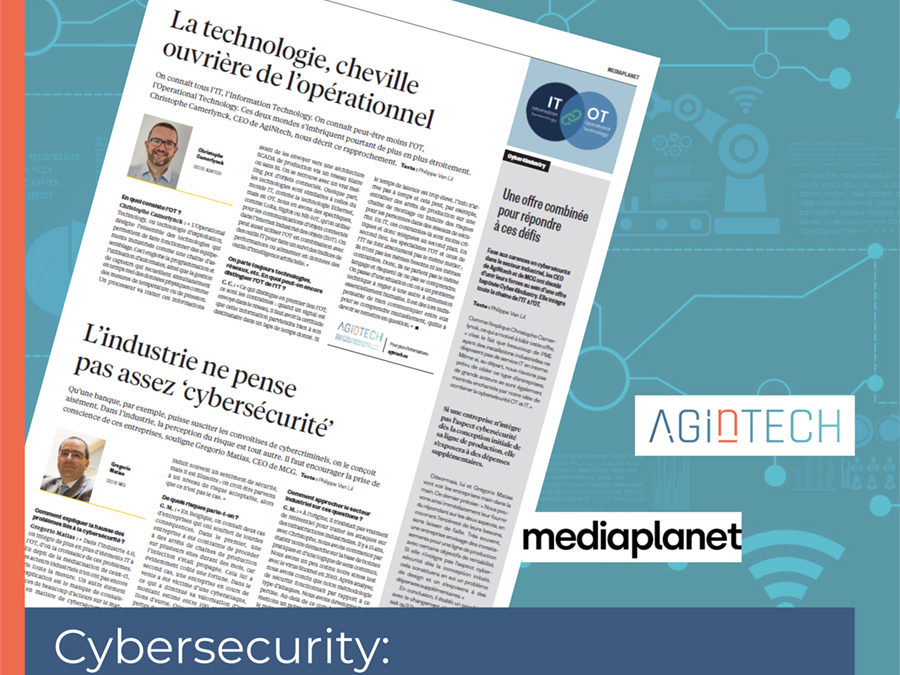 Presse : Media Planet – Cybersécurité, un challenge pour les industriels