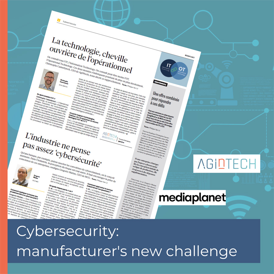 interview Agintech - Cyber 4 industry - la cybersécurité des lignes de production