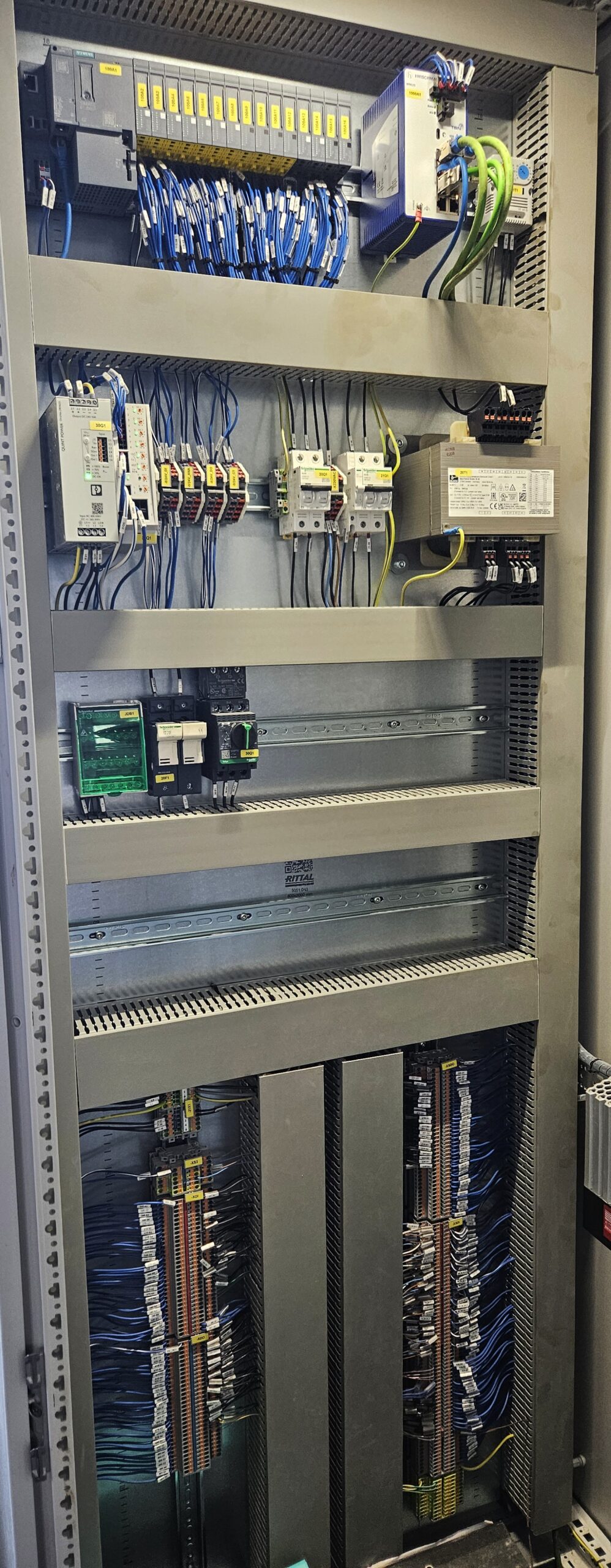 Nouvelle installation électrique pour les grands disques des Carrières du Hainaut